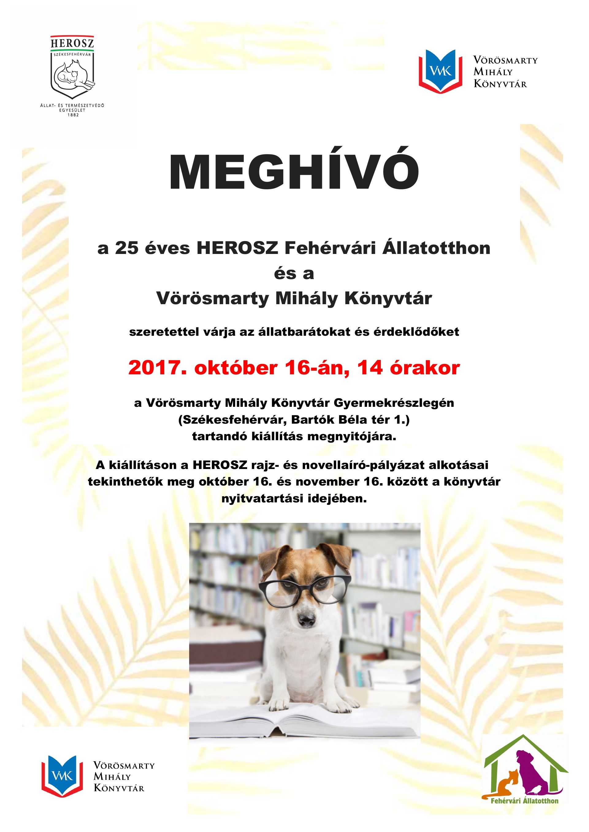 Rajzkiállítás és szavalóverseny a 25 éves HEROSZ jubileumi eseménysorozatában